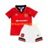 Manchester United Dres Retro Domácí Fotbalové Dresy pro Děti 1994 Krátký rukáv