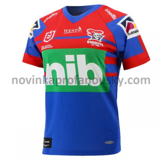 Newcastle Knights Rugby Dresy Domácí Fotbalové Dresy pro Muže 2021